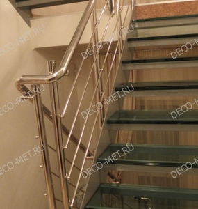 Стеклянная лестница ls-21