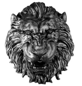 Кованная голова льва