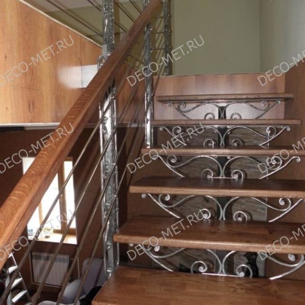 Кованая лестница lkov-3