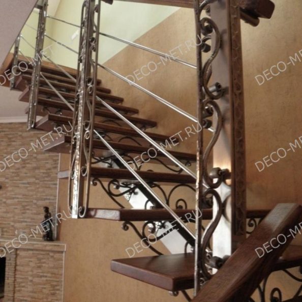 Кованая лестница lkov-3