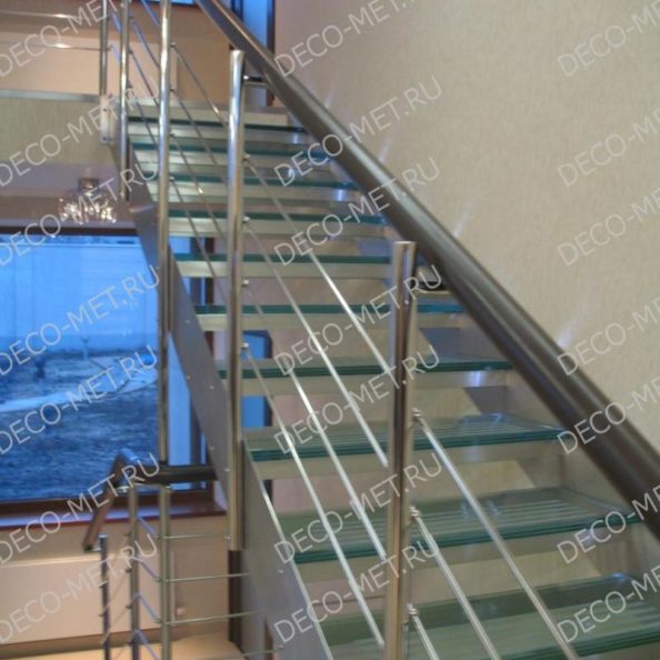 Стеклянная лестница ls-13