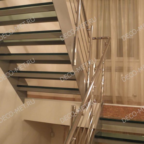 Стеклянная лестница ls-21