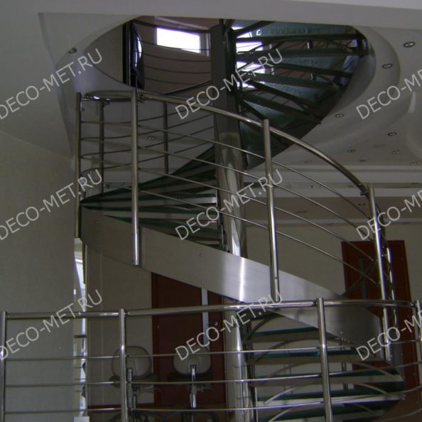Стеклянная лестница ls-20