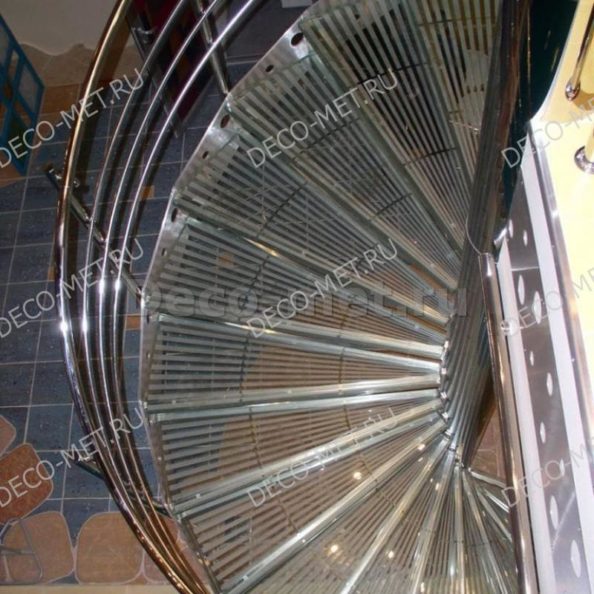 Лестница из нержавеющей стали lnj-7